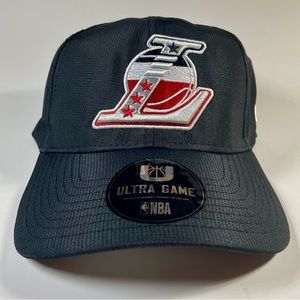 Los Angeles Lakers USA Themed Ultra Game SnapBack Hat